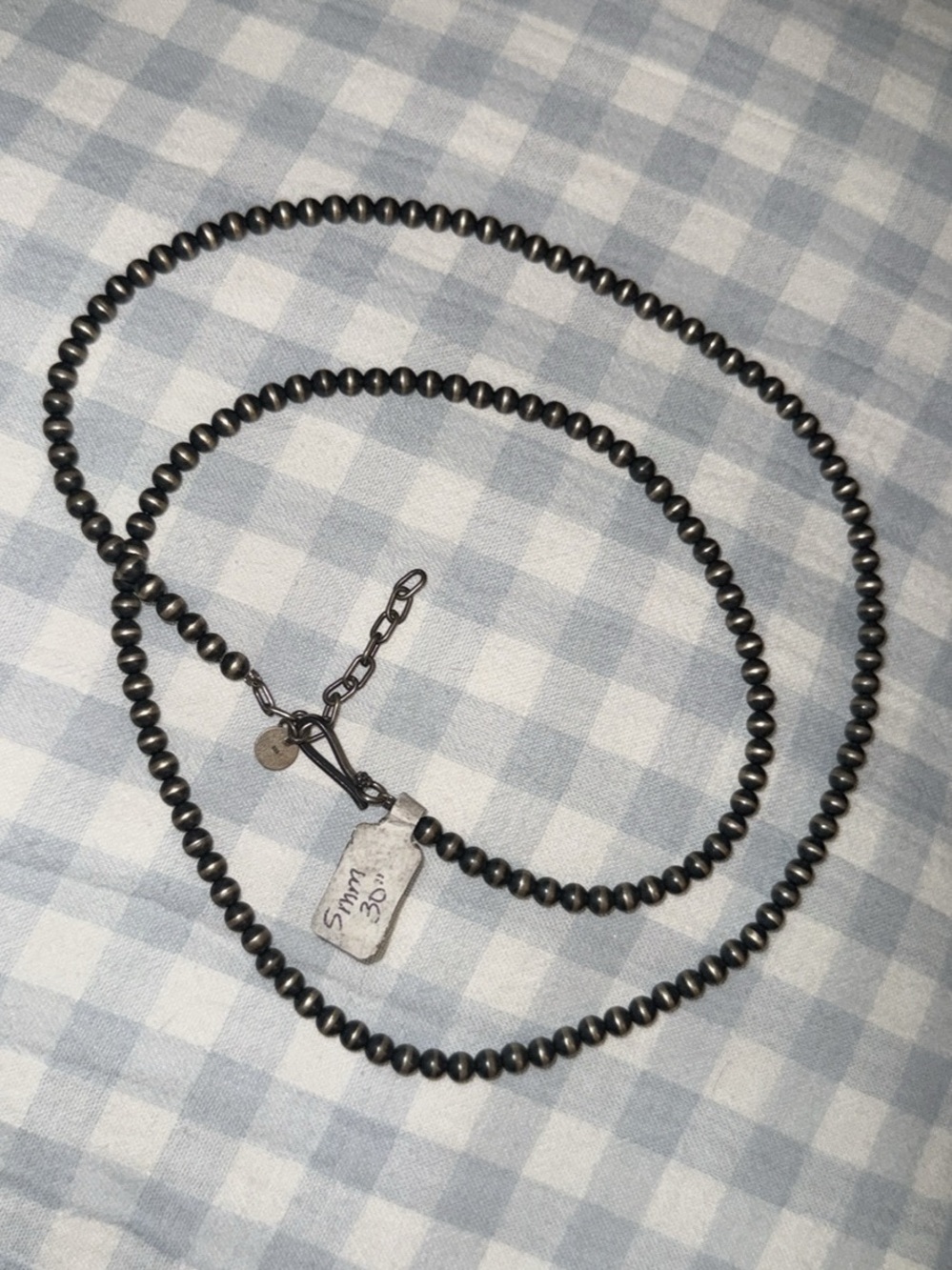 Brand New Genuine Navajo Pearls 30 in. 5 mm